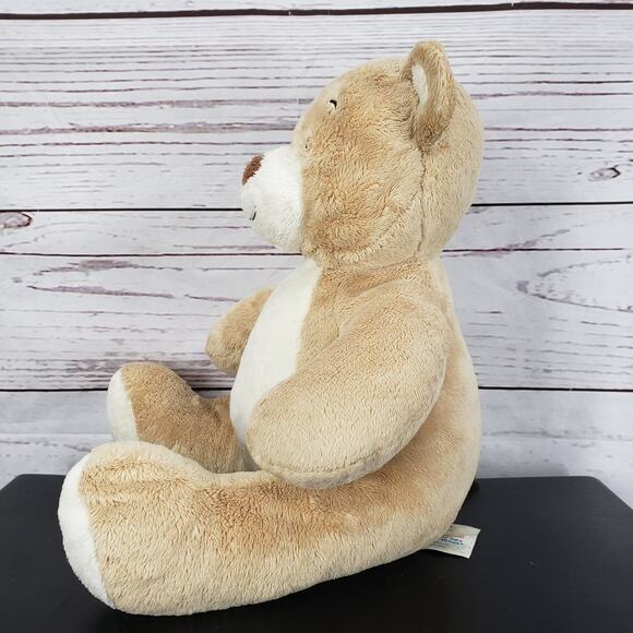 Built a Bear Workshop Beige Tan Teddy Bear Plush 15'' - Picture 4 of 9